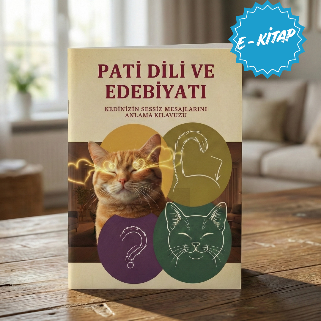PATİ DİLİ VE EDEBİYATI: Kedinizin Sessiz Mesajlarını Anlama Kılavuzu (E-Kitap)