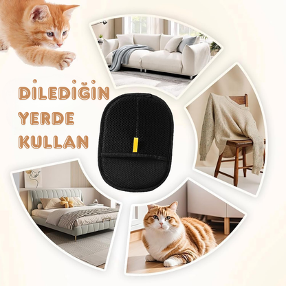 Manyetik Tüy Toplayıcı Eldiven (Ekstra Kalınlaştırılmış Tabanlı)