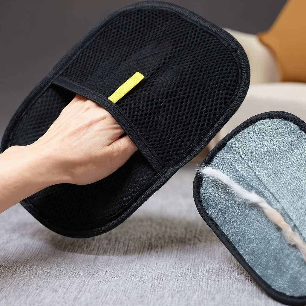 Manyetik Tüy Toplayıcı Eldiven (Ekstra Kalınlaştırılmış Tabanlı)